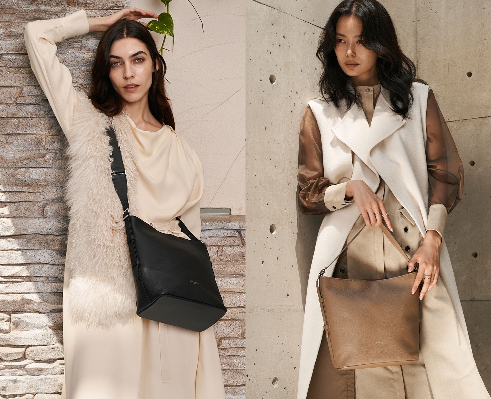 上質レザーの贅沢さを、2WAYでスマートに楽しむ