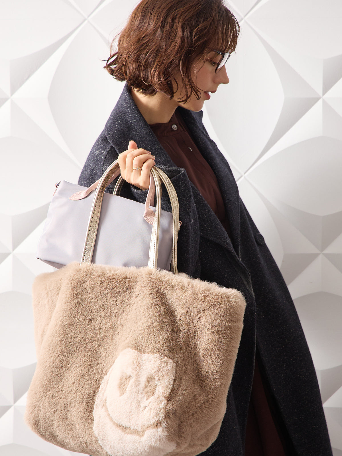 別売りのバッグインバッグを使えば、中身をきれいに整えて快適に使えます