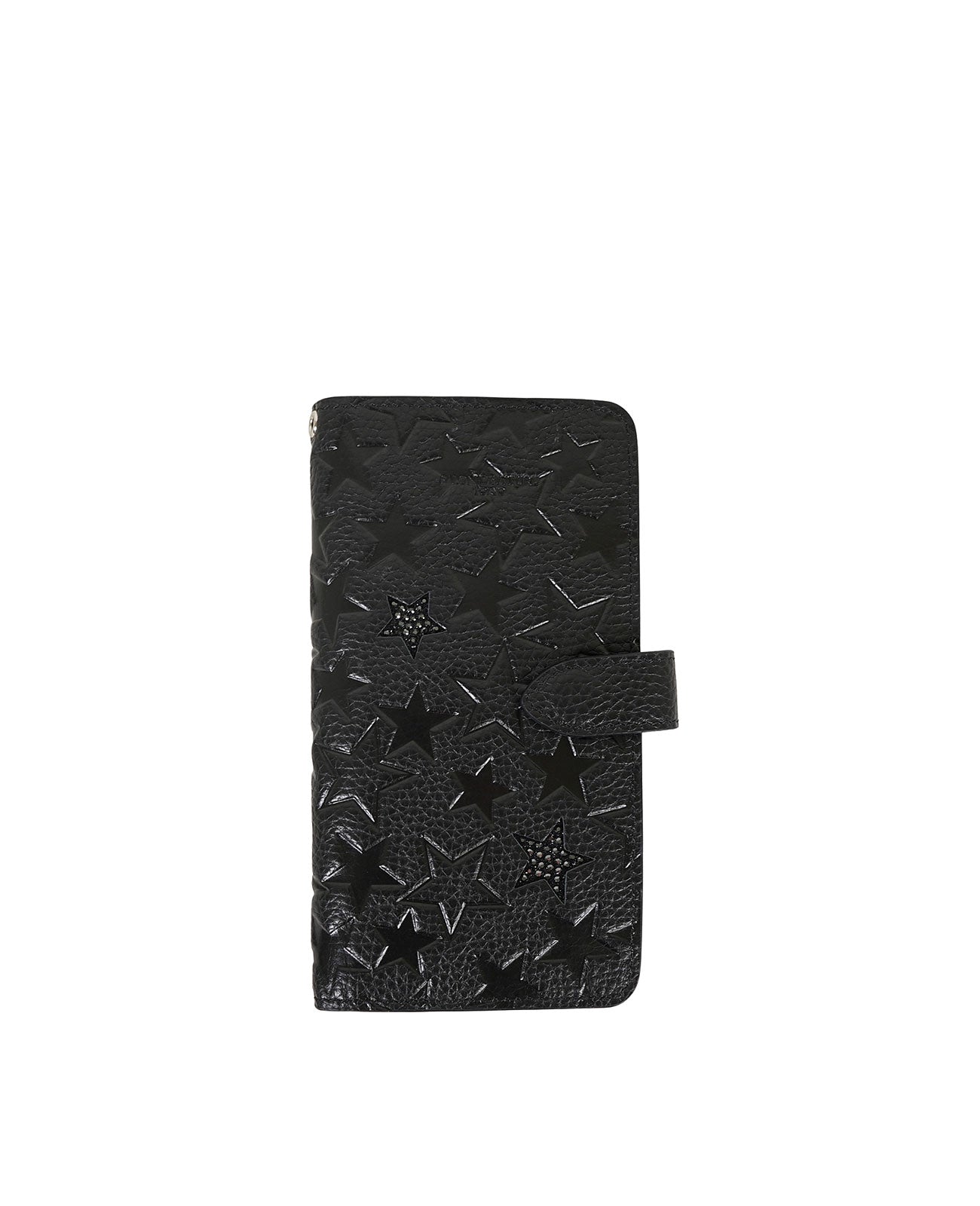 クリスタル付スター多機種対応 スマホケース 1987