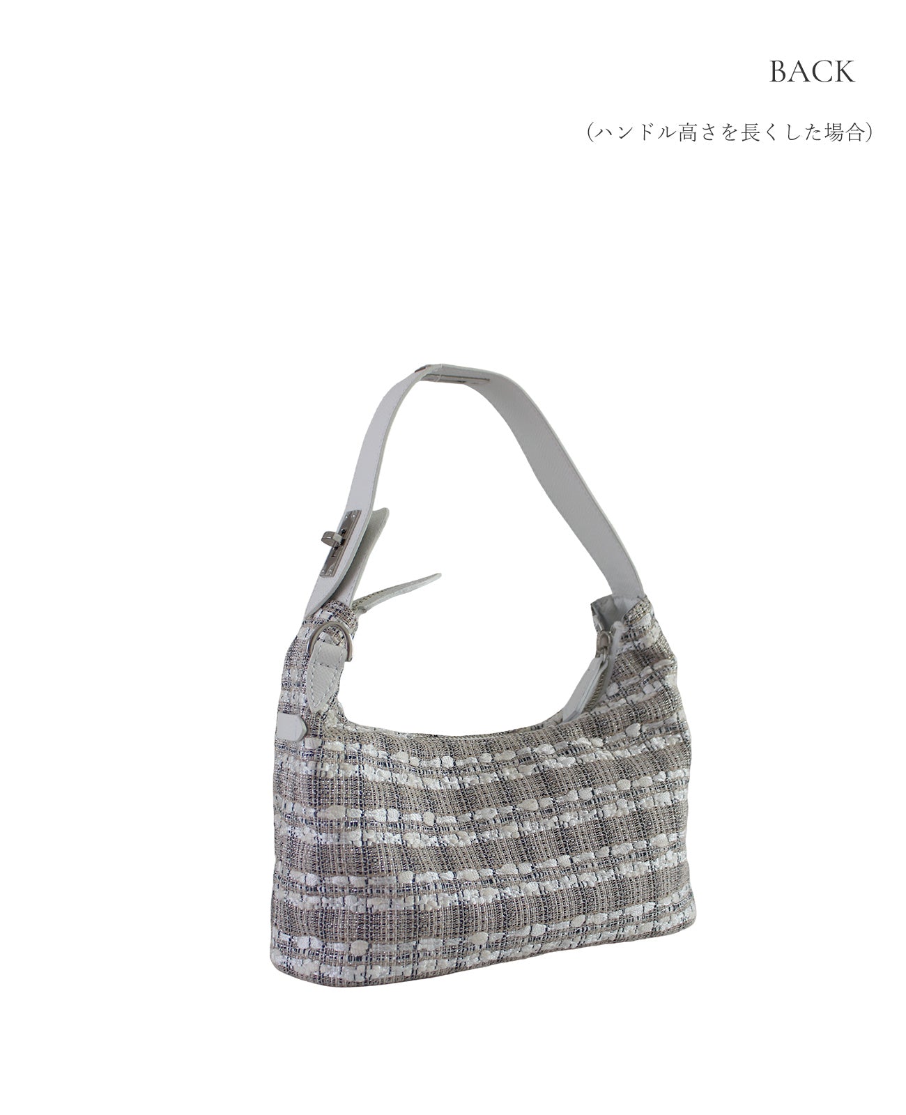 BACK（ハンドル高さを長くした場合）