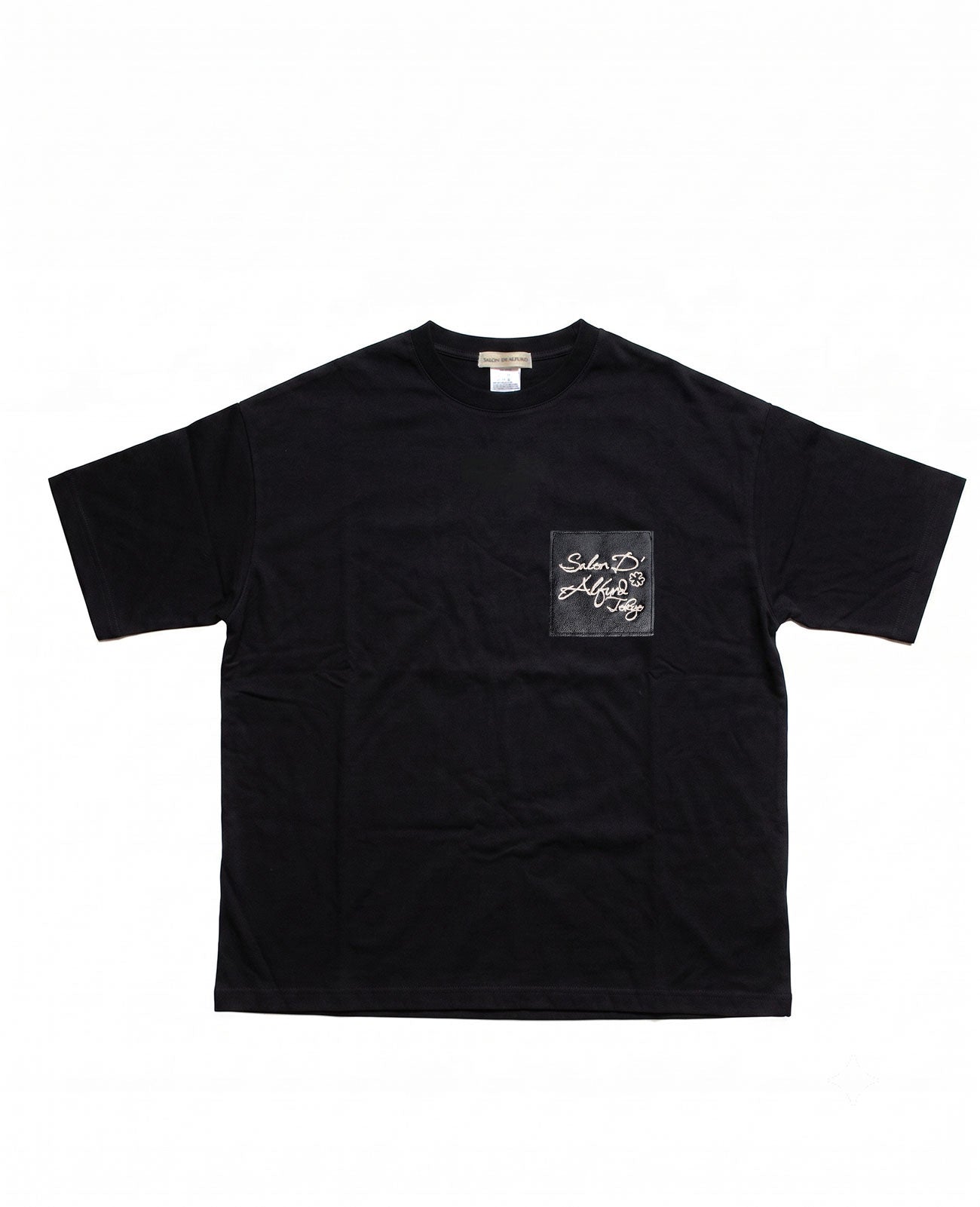ビッグTシャツ レザーポケット 2058