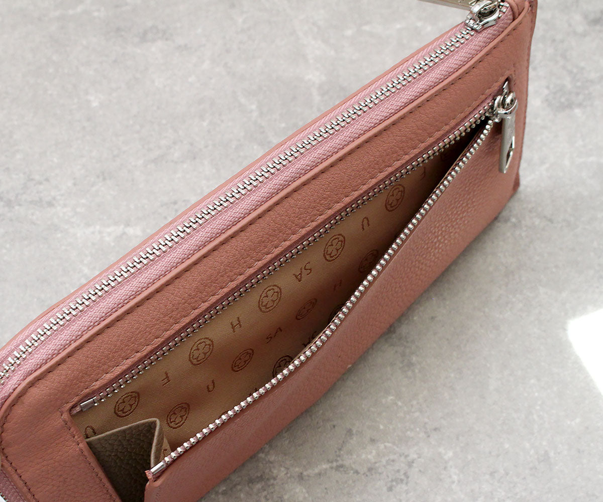 ルクーチェ L字ファスナー 長財布 スペイン製レザーVer. 1302-sc