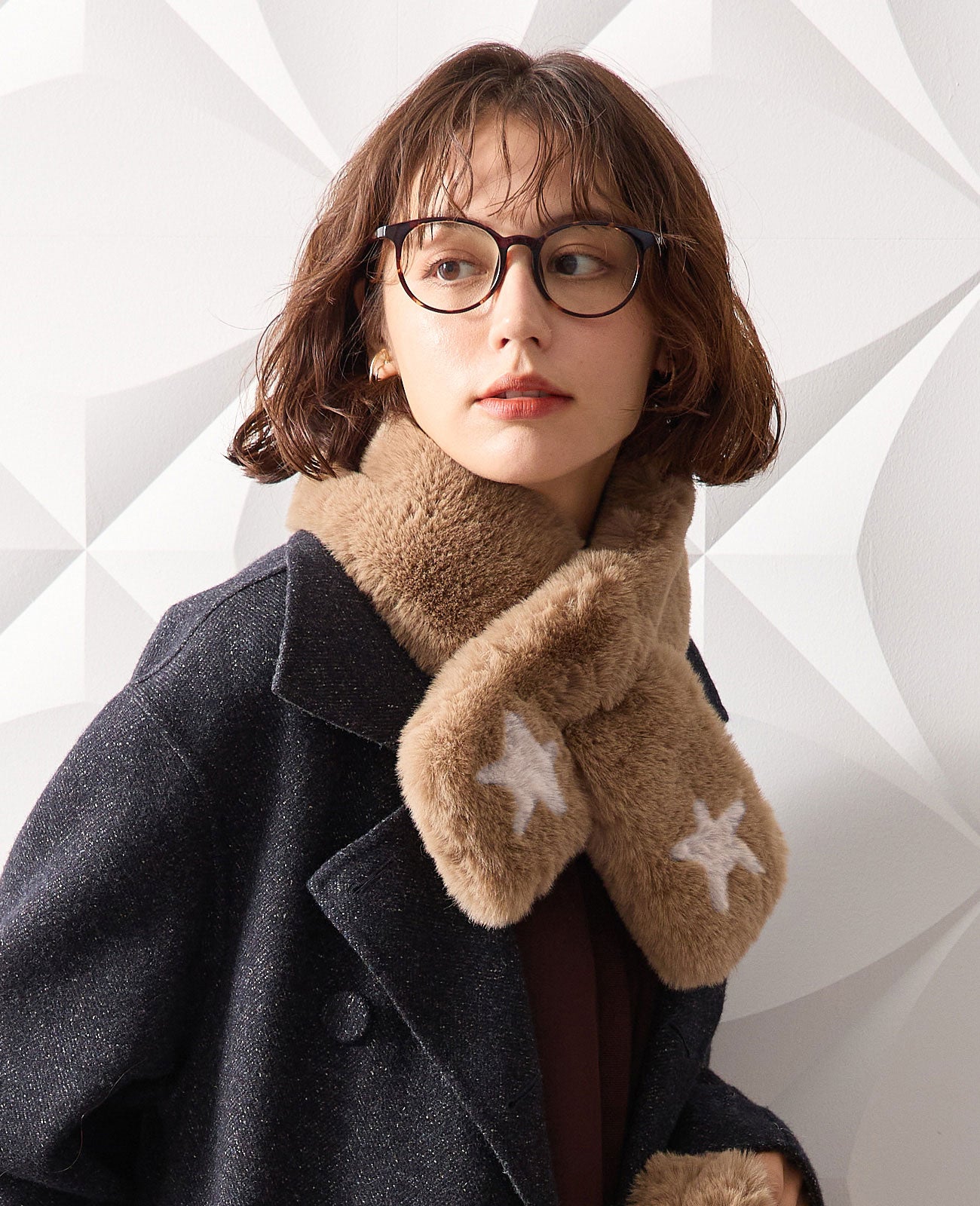 モデル着用カラー：モカ