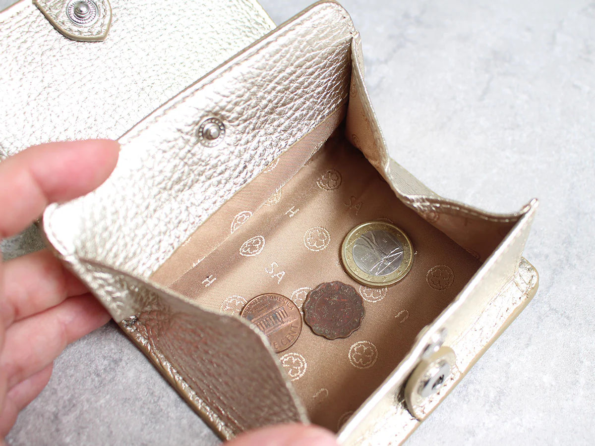 1760-star スター二つ折り財布