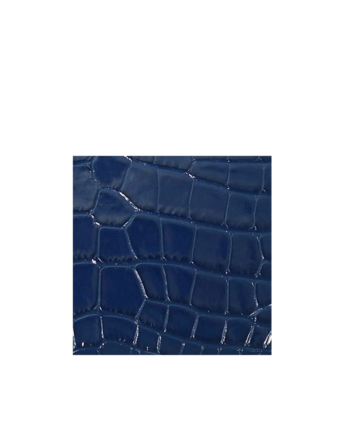 カラー: クロコ型押しインディゴ