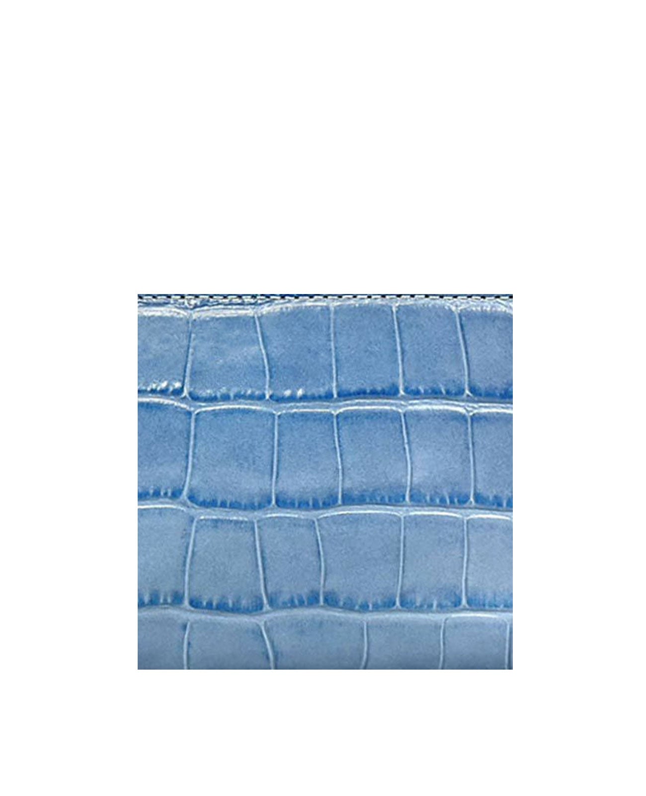 カラー: クロコ型押しブルーグレイ