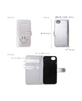 1402 スマイル iphone6/6s/7/8/SE(第二世代)対応 手帳型 スマホケース