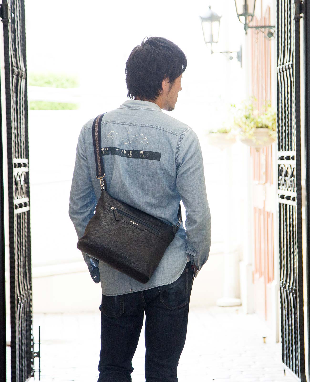 10%off [OUTLET]  ホリゾンタルポシェット Mサイズ 1413-02