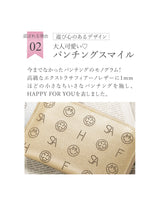 1551 スマイル モノグラム L字 ミニ財布