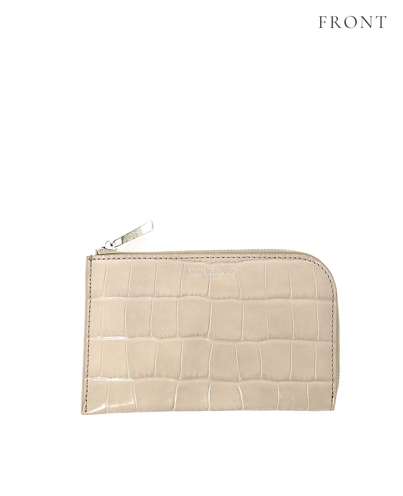 20%OFF [OUTLET]  キャリーL字ミニ財布 イタリアンクロコ型押しVer.1571-02