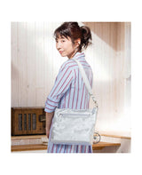 1622-02 [OUTLET]   スマイル グリッター カモフラ ホリゾンタルポシェット Mサイズ