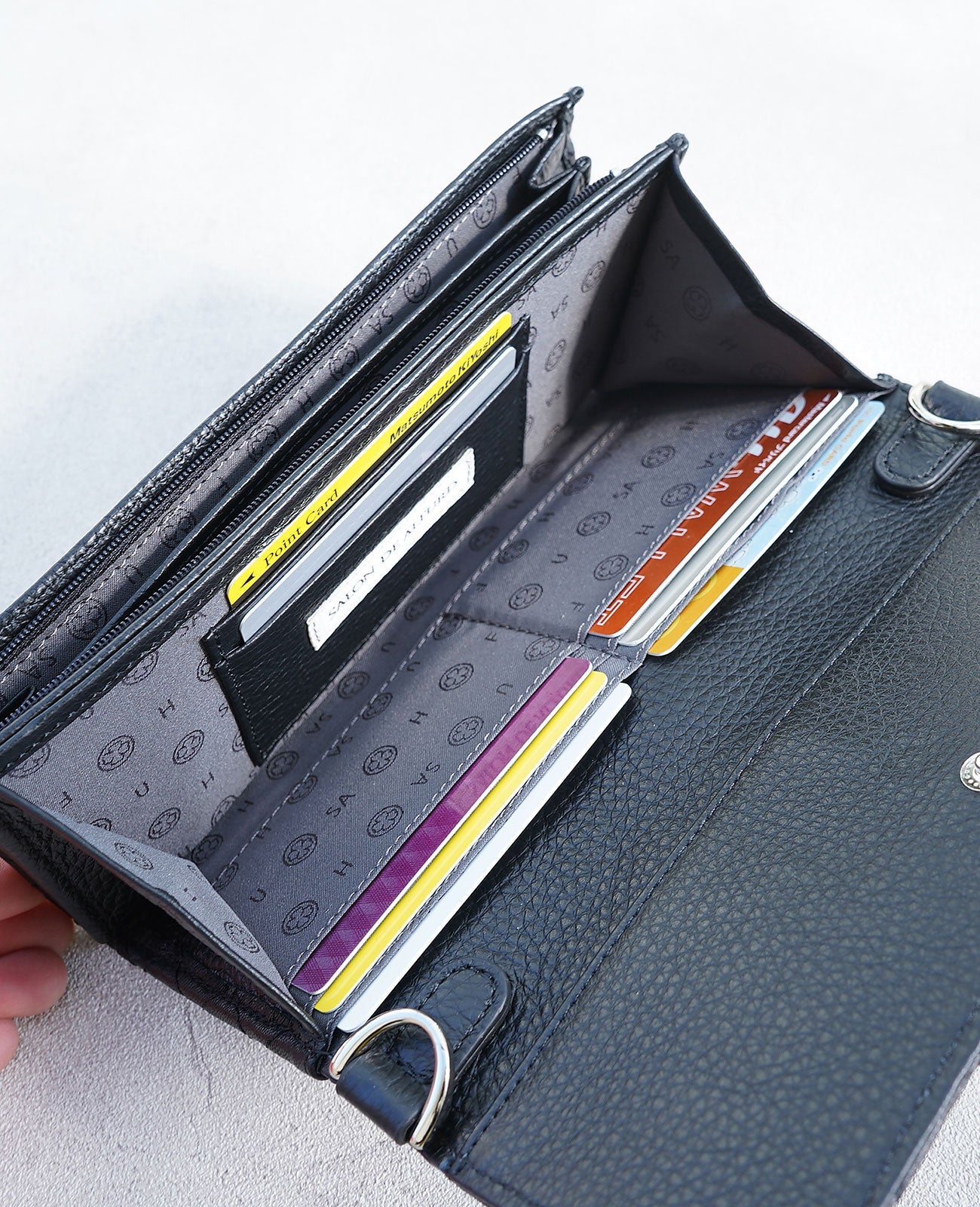 20%off  [OUTLET] スマイル テネラ 3WAY長財布＆お財布ポシェット ロング・ショートショルダー付 1701-s-02