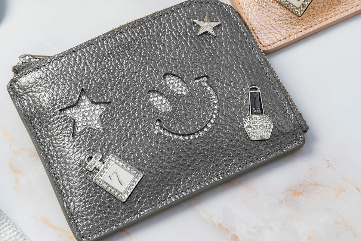 20%OFF [OUTLET]   ルクーチェ L字ファスナー マイクロマルチウォレット1561-02